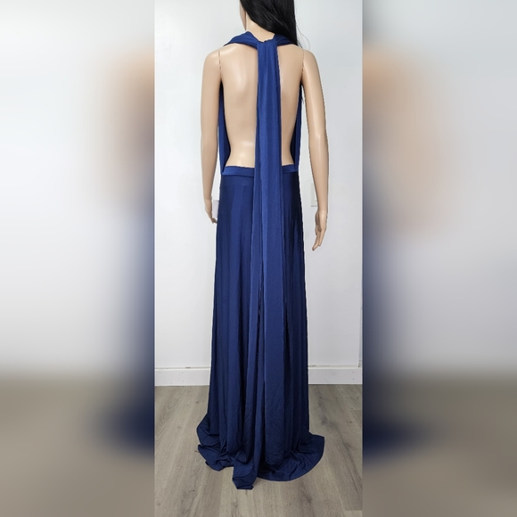 Lulu's Royal Blue Maxi Dress - Picture 7 of 11